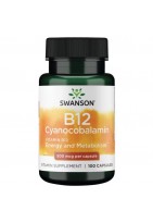 Swanson Vitamin B12 500mcg 100 tab